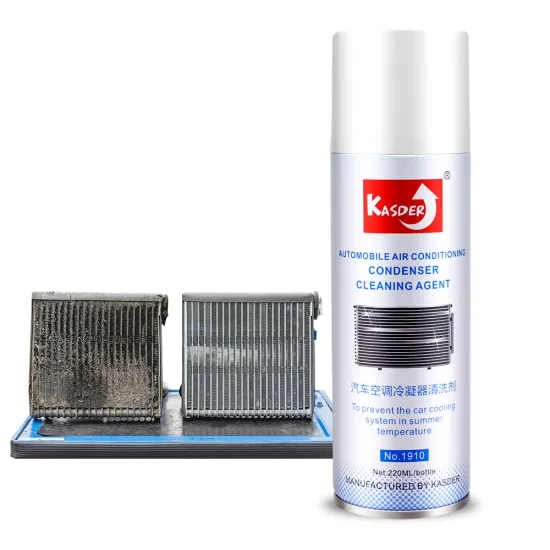 Kasder Car AC Air Condenser Cleaner - HVAC A.C. Cooling Coil Foam Spray for Air Conditioner Cleaning