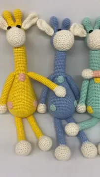 Factory Handmade Amigurumi animals crochet Stuffed toy