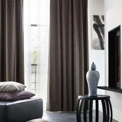 FR NFPA 701Hotel Blackout Curtain 5 Star Hotel Curtains Blackout For Bedroom Living Room