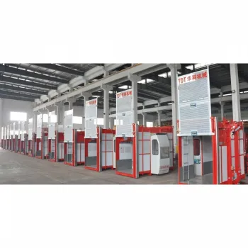Fixed Pit Mounted Cargo Freight Elevator