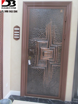 Antique Copper Bronze Entry Doors