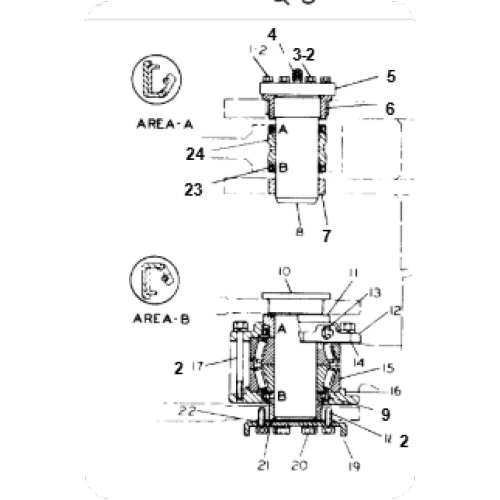 Grader 130G Bearing Assembly 5K0985/5K-0985