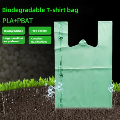 Custom Logo Vest Shopping T - shirt Bags