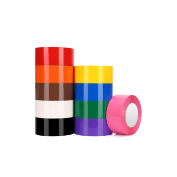 Carton sealing tape roll.