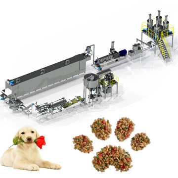 2024 Full Production Line Manufacturing Plant Cooling Dry Pet Dog Food Processing Machines