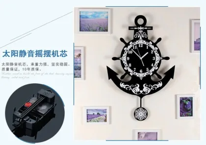 European style clock Acrylic Fashion Wall Clock