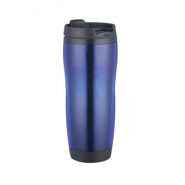Custom Logo Vacuum Flask Double Wall Insulated Travel Coffee Mug