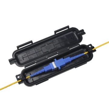 FTTH ABS 1Cores SC  Protection Box Fiber Optic Protection Sleeve