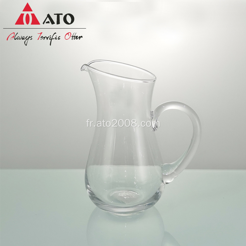 Cuisine Classic Clear Glass Water Coffee Jug Drinkware