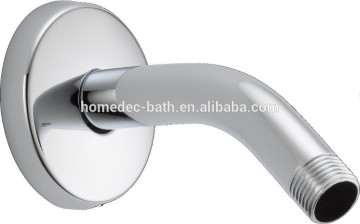8-Inch Shower Arm And Flange Chrome Plated Brass