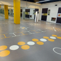 gimnasio comercial PVC Floor multifatido