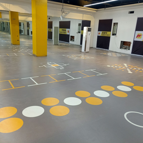 PVC kommerzielle Fußboden PVC -Bodenbeläge für Sport