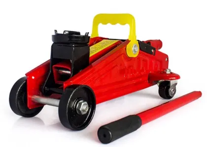 Portable 2 Ton Trolley Jack - Car Tool Mini 2000KGS Hydraulic Jack