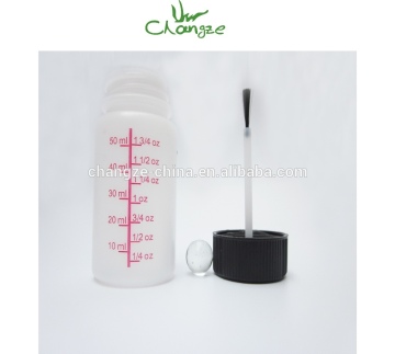 50ml PE bottle using oil paint screw cap with brush