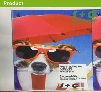 230gsm stretch polyester textile for epson textile printer