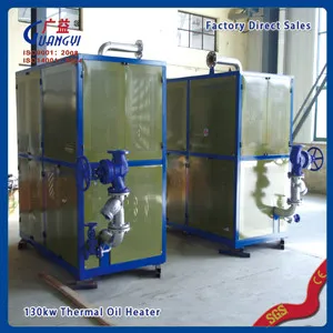 thermic oil boiler for for heating radiators