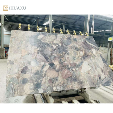 โรงงาน Huaxu จัดหาบราซิลหินธรรมชาติที่หรูหรา Excalibur Quartzite Slabs ราคาขายส่ง