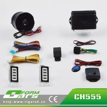 12V universal laserline car alarm systems with two remotes