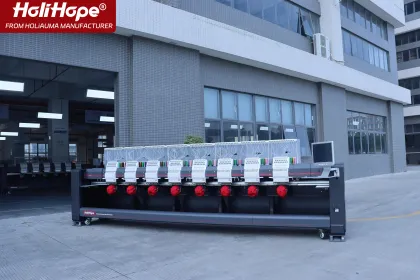 High Speed 8 Head Industrial Embroidery Machines: Brother, ZSK, and Tajima SWF for Sale