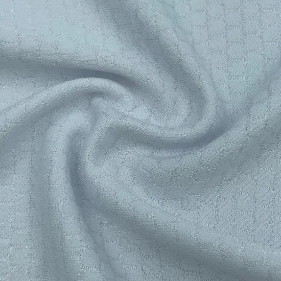 Soft Touch Breathable Polyester Football Pique Cloth