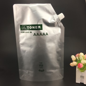 Bolsa de embalaje de tóner de impresión de pie de lámina de plástico de 2 kg