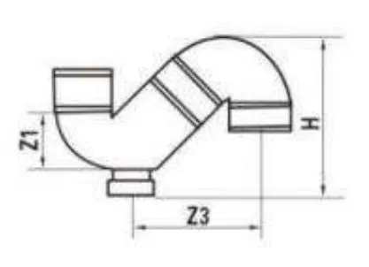 YIFENG PVC S-TYPE Elbow DN32: UPVC Fitting Solutions