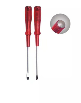 Multipurpose screwdriver with plastic handle