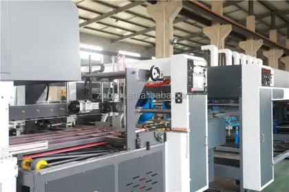 ZHENHUA FFG 4 Color Corrugated Carton Box Printing and Die Cutting Machine