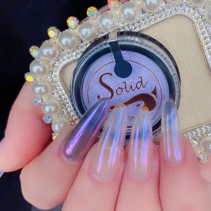 BOKO New Concept Private Label Mirror Pigment Chrome Powder Aurora Pigment Manufacturer