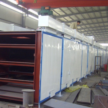 Wagon-Type Charcoal Briquette Dryer
