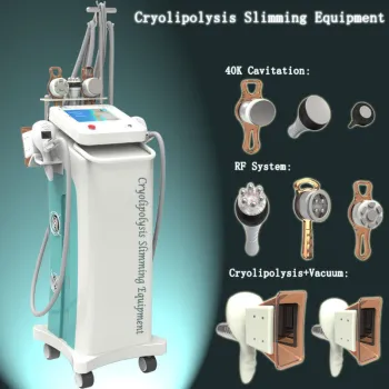 Multifunction Rf Cavitation Cryolipolysis Slimming Machine For Spa / Salon / Hospital