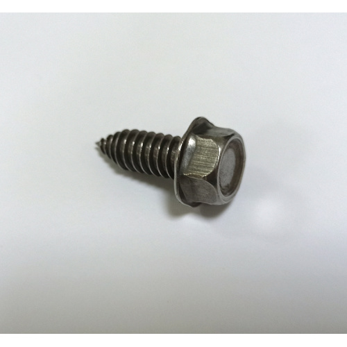 Tornillo autoperforante con cabeza de brida de acero inoxidable 410