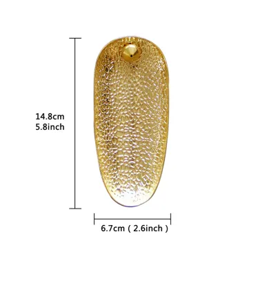 Modern Metal Relief Incense Burner Line Incense Holder