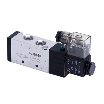 4V310-10 Single Electrical Control 5/2 Way Pneumatic Air Solenoid Valve AC110V DC12V 24V