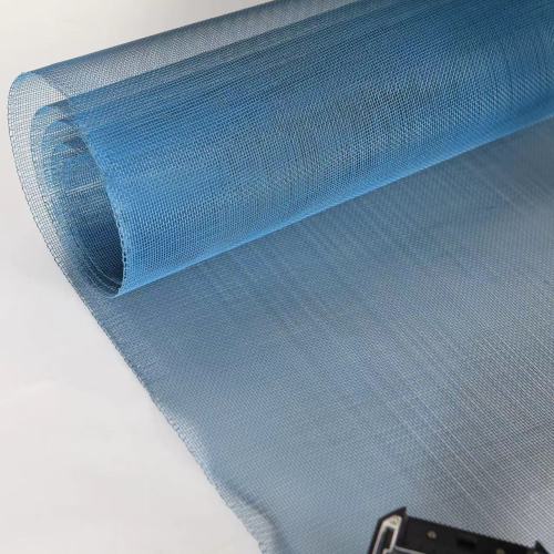 Fenstergitter aus elektroverzinktem Eisen mit blauem Finish