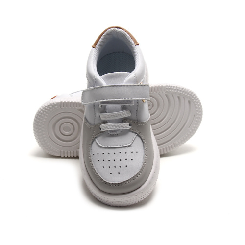 Chaussures décontractées en cuir baskets pour enfants
