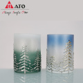 Wholesale Unique Glass Candle Cup For Home Decor