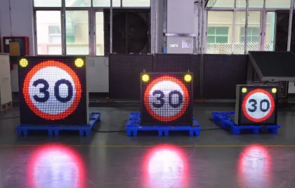 Dynamic LED Display: Outdoor Road Radar Speed Limit Board