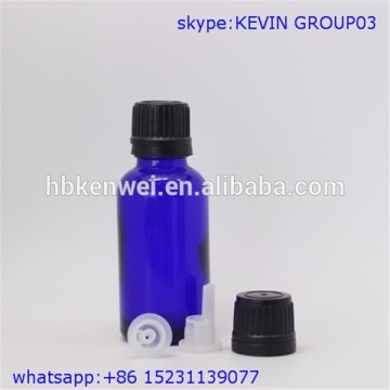 cobalt blue 30 ml bottles e liquid bottles with disposable twist off bottle cap