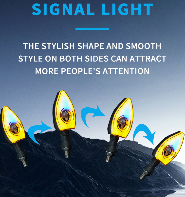 Motorcycle turn signal