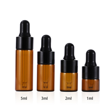 Sample Tester Glass Vials Mini Glass Dropper Bottles