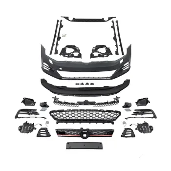 KSEEK High Quality Car Front Bumper and Body Kit for VW Golf 7 Upgrade to 7.5 GTI