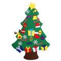 Falda navideña multifuncional para calendario de adviento y árbol