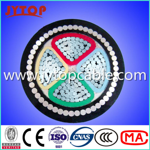 LV PVC Cable, 4 core armoured cable, swa cable