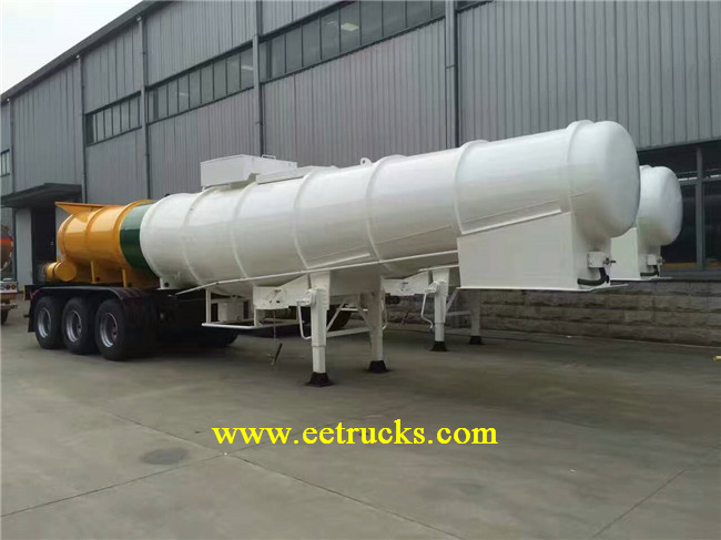 21 CBM Sulphuric Acid Tank Trailers