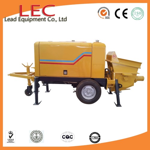 Small Size Electric Motor Construction Concrete Pump Manufacturer