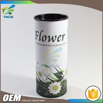 Factory direct sale professional design tea gift packaging boxes, tea tin box with iron covering