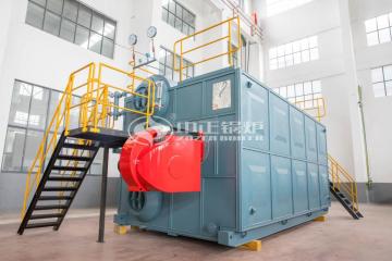 szs series gas/oil fired steam boiler