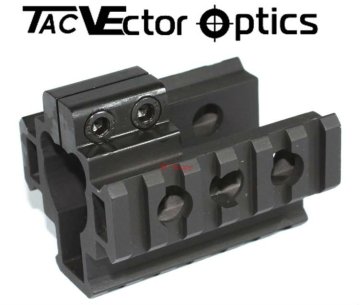 Vector Optcs Tactical AR 15 Triple Picatinny Rails Barrel Mount 0.685" & 0.75"