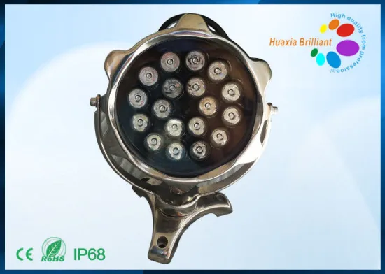 Ip 68 12v Dc Underwater Color Changing Led Light 18w For Landscape